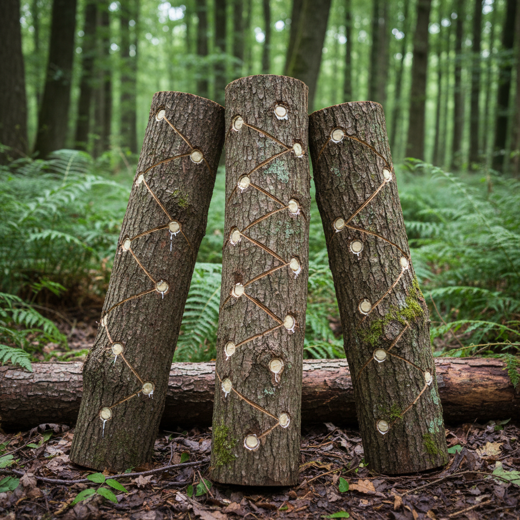 Log Cultivation Setup