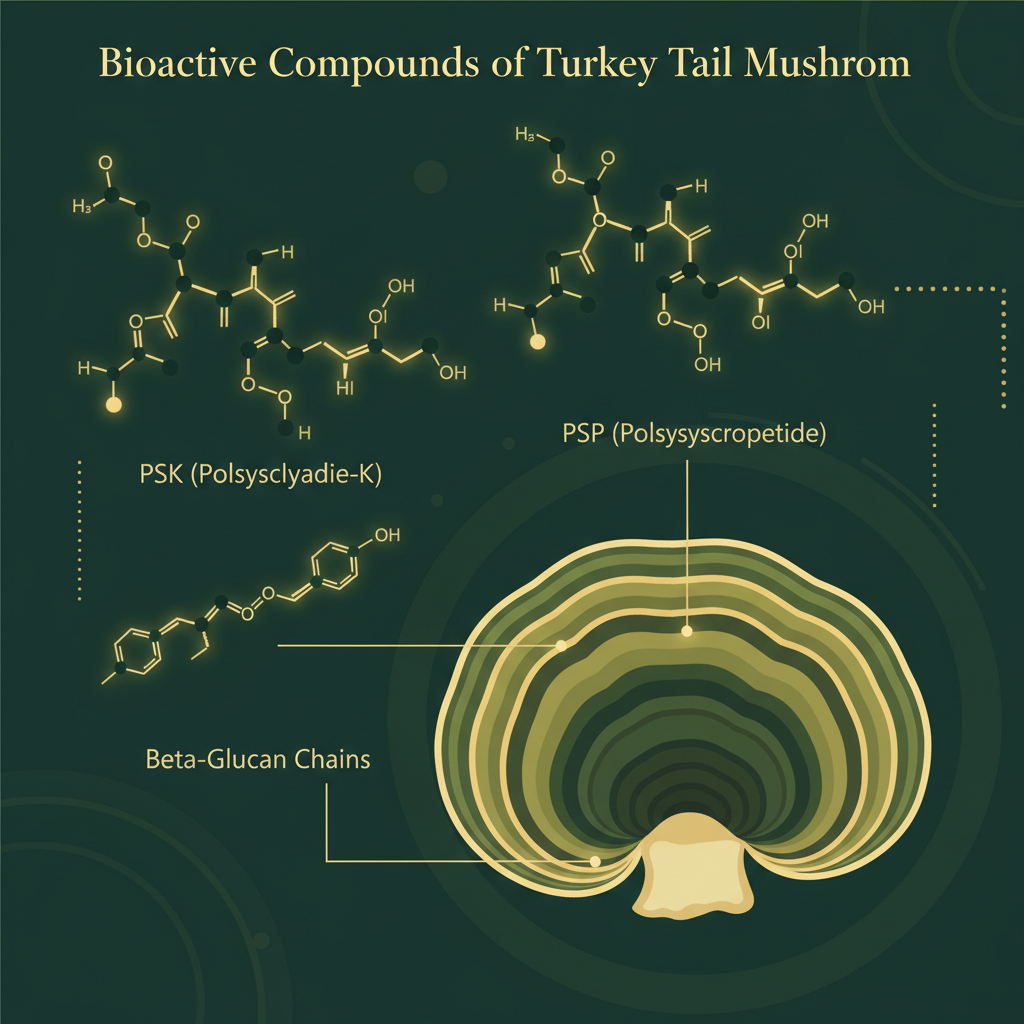 Turkey Tail Bioactive Compounds